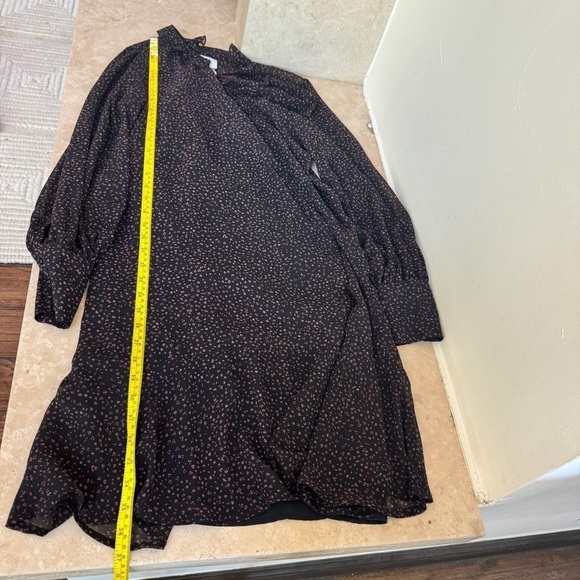 CAbi Prowl Dress 2 Piece Animal Leopard Print Belted Womens Size S Knee Length - Picture 12 of 16